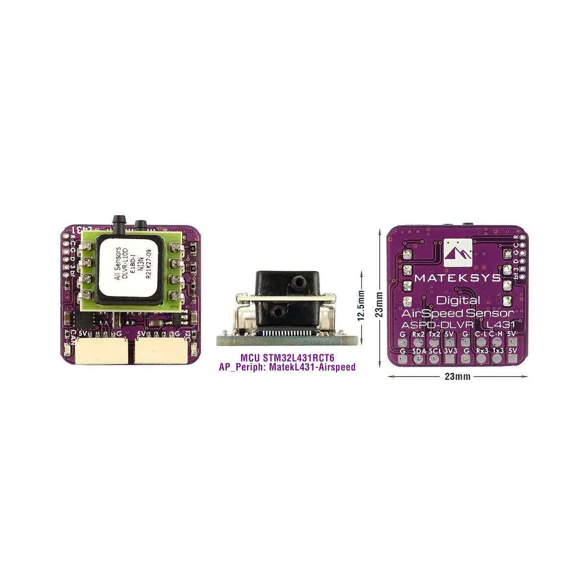 Mateksys GNSS M9N-G4-3100 GPS-Modul mit Hoher Empfindlichkeit für FPV-Drohnen und Flugzeuge, Kompatibel mit ArduPilot PX4 – Detail 5