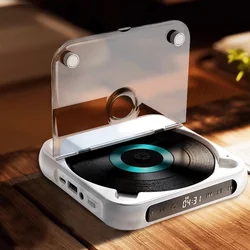 Hot Portable CD Player With 5 Playback Modes Touchscreen Bluetooth-Compatible Earphone Mini Music CD Walkman Dropshipping