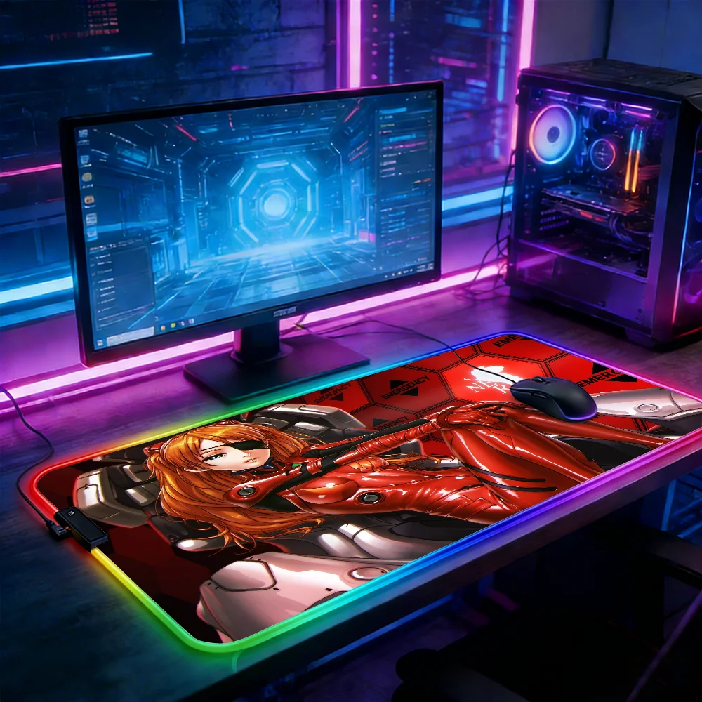 Esports Gaming Maus - Alfombrilla de ratón con iluminación LED