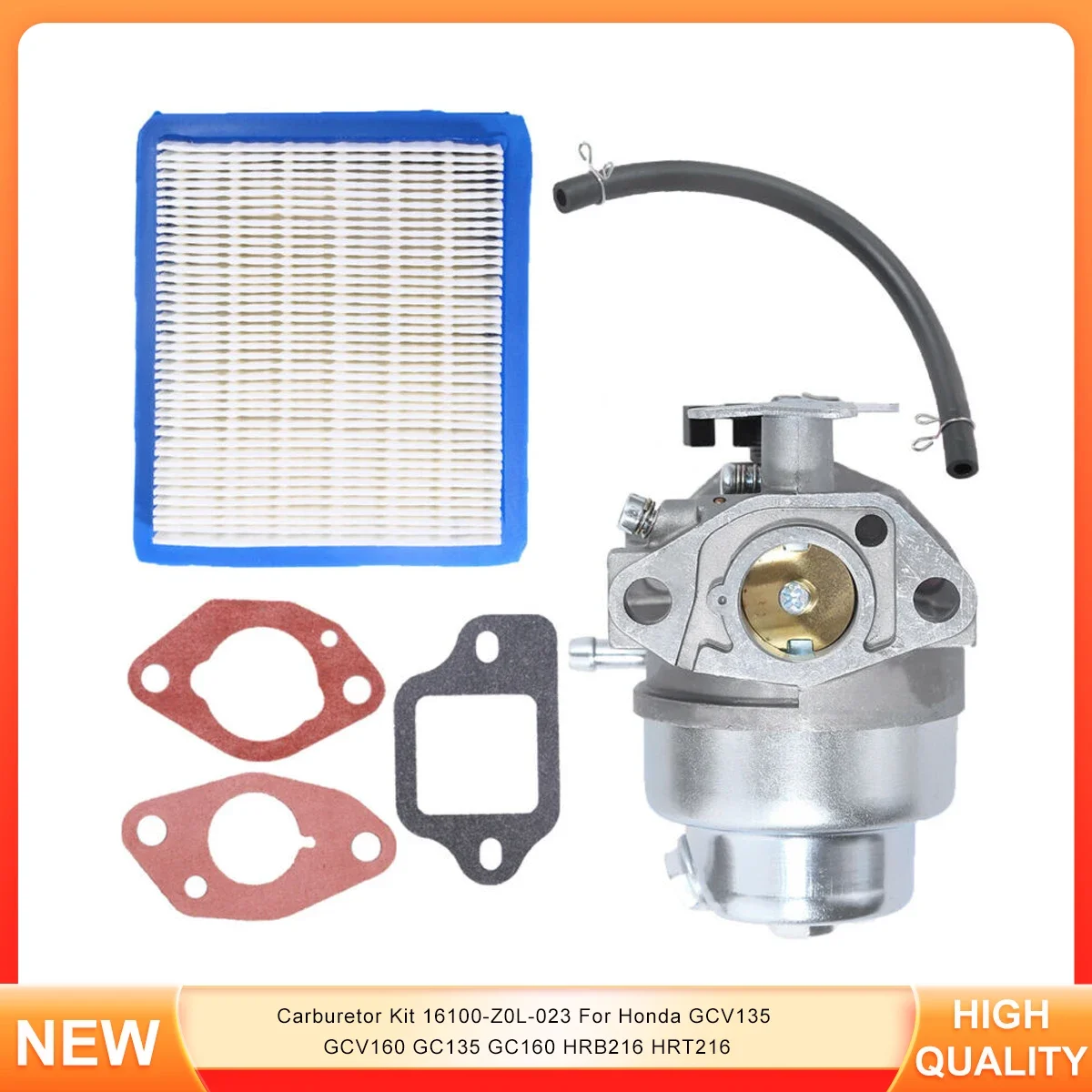 

Carburetor Kit 16100-Z0L-023 For Honda GCV135 GCV160 GC135 GC160 HRB216 HRT216