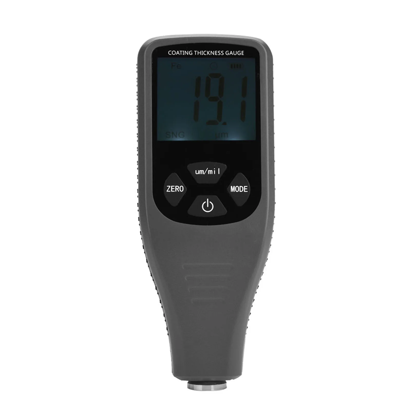 

RZ240 Digital Coating Thickness Gauge Fe & NFe Integrated Probe 0~1500um Measurement Range LCD Automobile Paint Thickness Tester