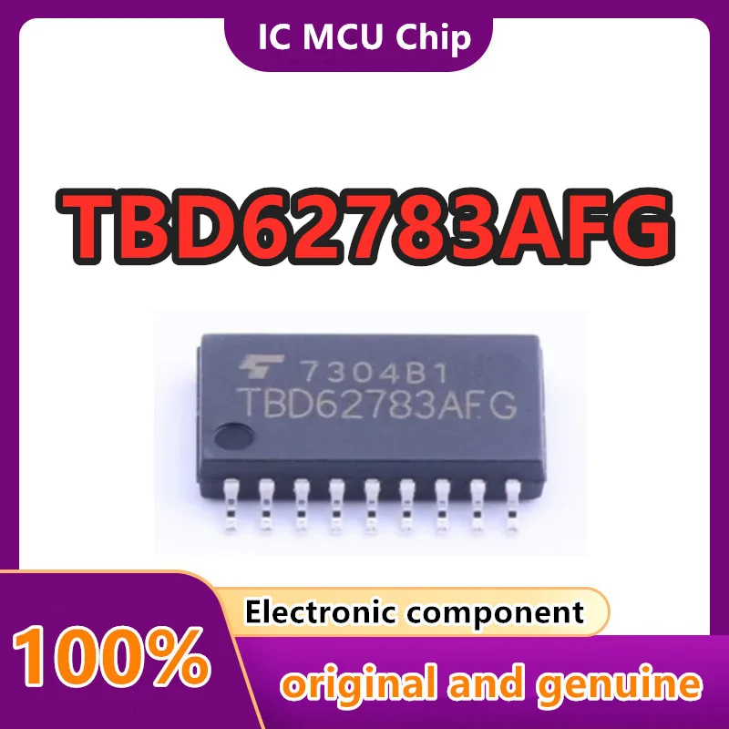 10 uds/LOTTBD62783AFG (Z, EL) TBD62783 SMD SOP18 interruptor electrónico de potencia IC 100% nuevo y Original
