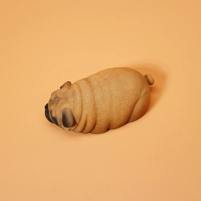 Bread Bug, cute cute healing pet dog peripheral shooting ornaments tide play model figure