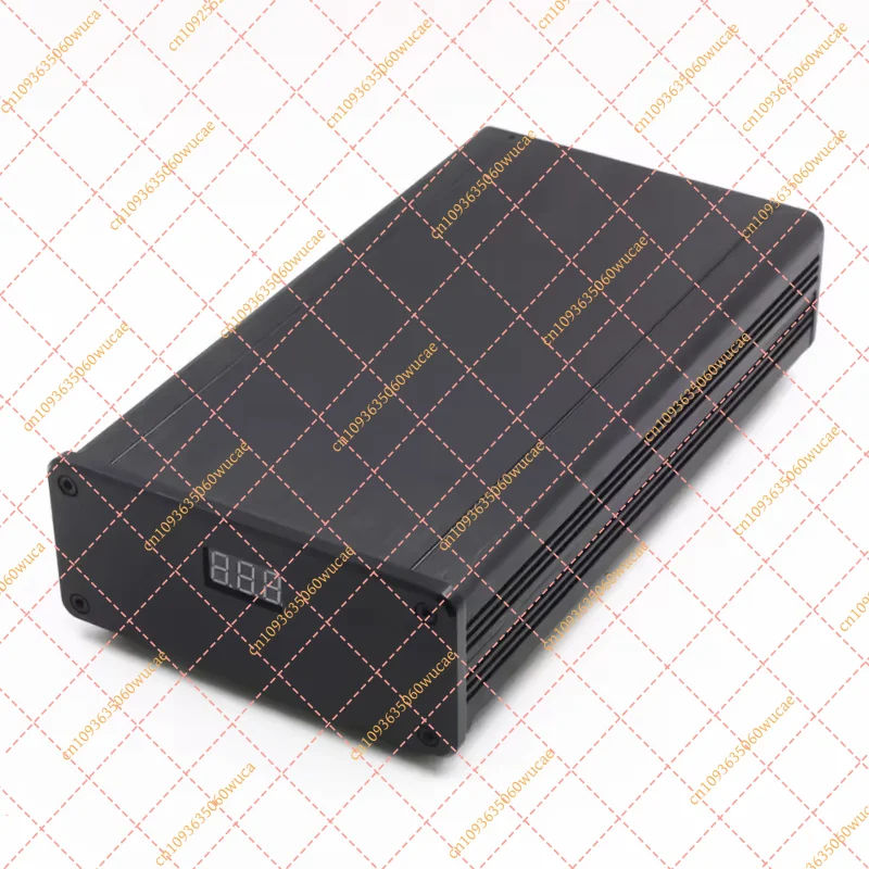50W HiFi DC Linear Power Supply 12V 3A, Ultra-Low Noise Audio Amplifier LPS with Blue Display