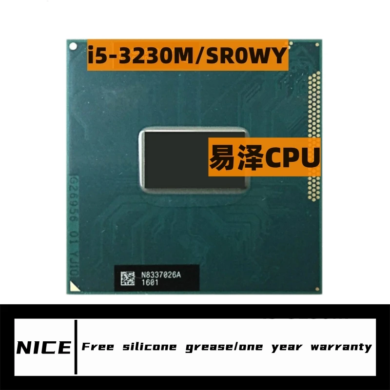 Core i5 3230M SR0WY 2.6GHz Dual-Core Quad-Thread Laptop CPU notebook Processor Socket G2 / rPGA988B