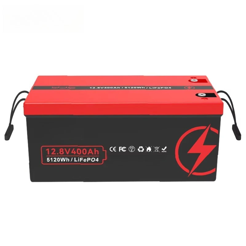 Bateria LiFePO4 12V 100–400Ah – Ciclo profundo com BMS para aplicações solares, RV e marinhas