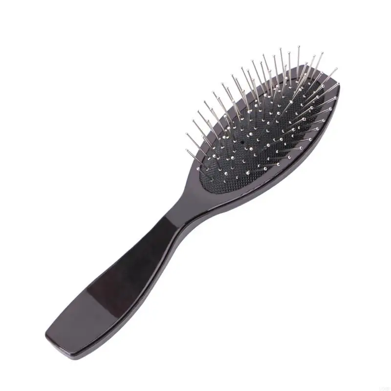 가발 머리 확장을위한 U0DE Professional Antatic Steel Comb Brush H에 대한 교육