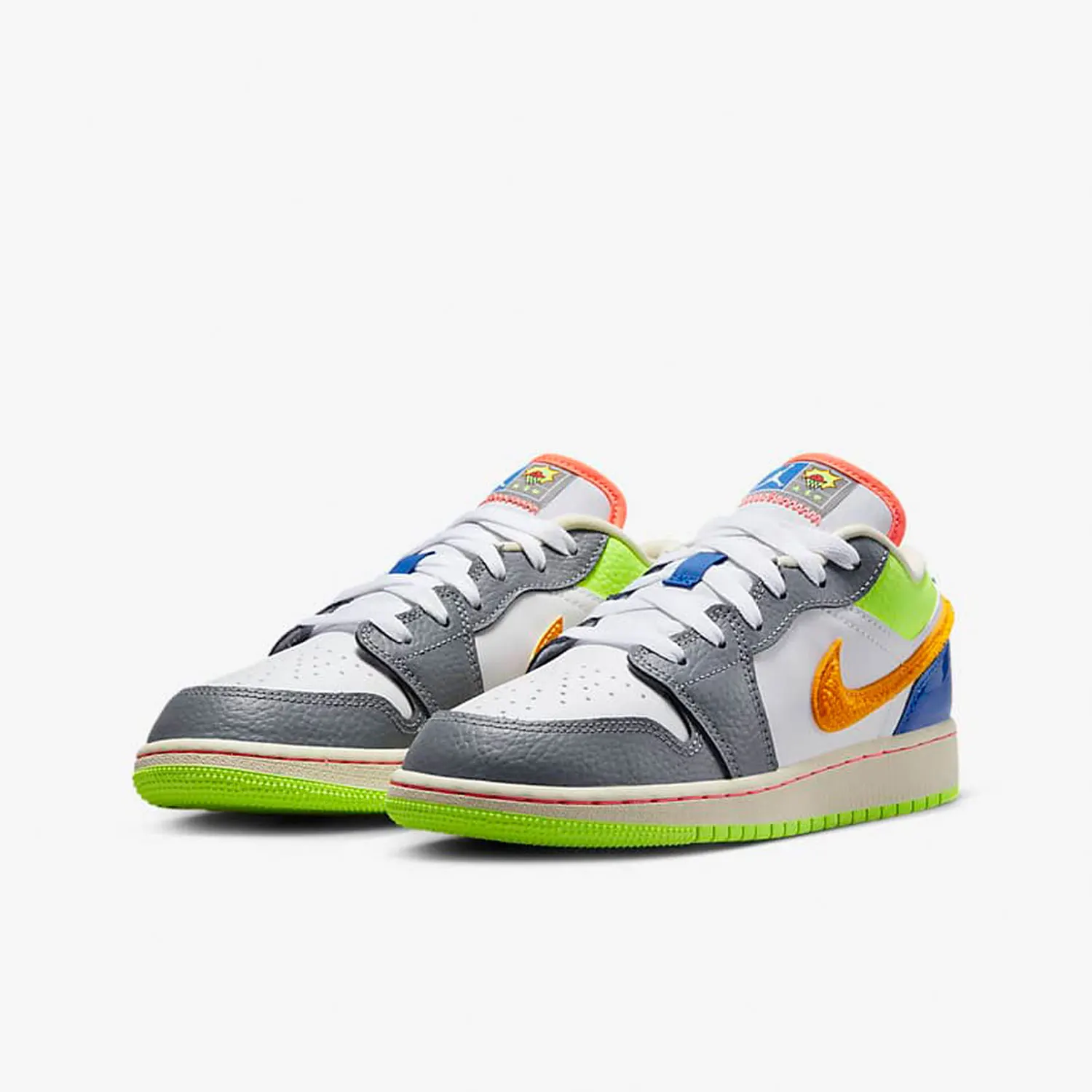 

Nike genuine Air Jordan 1 Low (GS) women's and children's board shoes FB1835-181