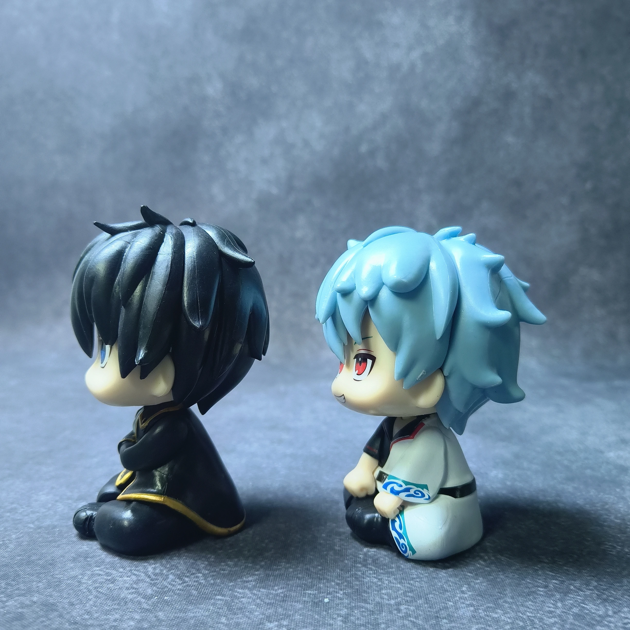 10 cm Anime Look Up Hijikata Toshiro Figuren Gintama Sakata Gintoki Action-figuren Q Version Nette Sammlung Ornament Spielzeug Geschenke