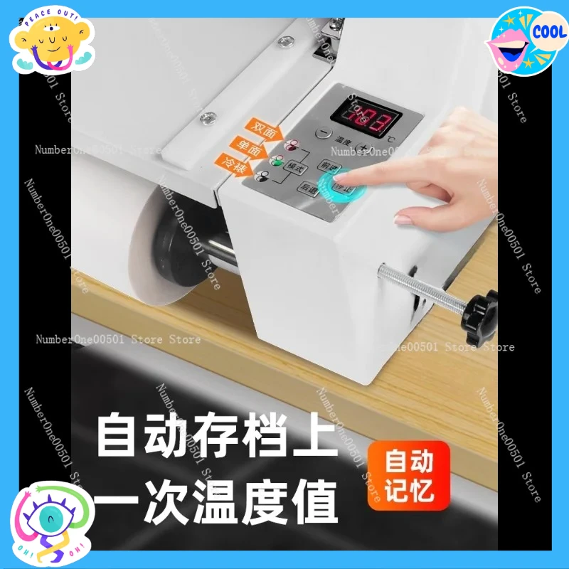 

Электрический настольный ламинатор V350 формата А3 для холодного и горячего ламинирования, пресс для наклеек и нанесения пленки