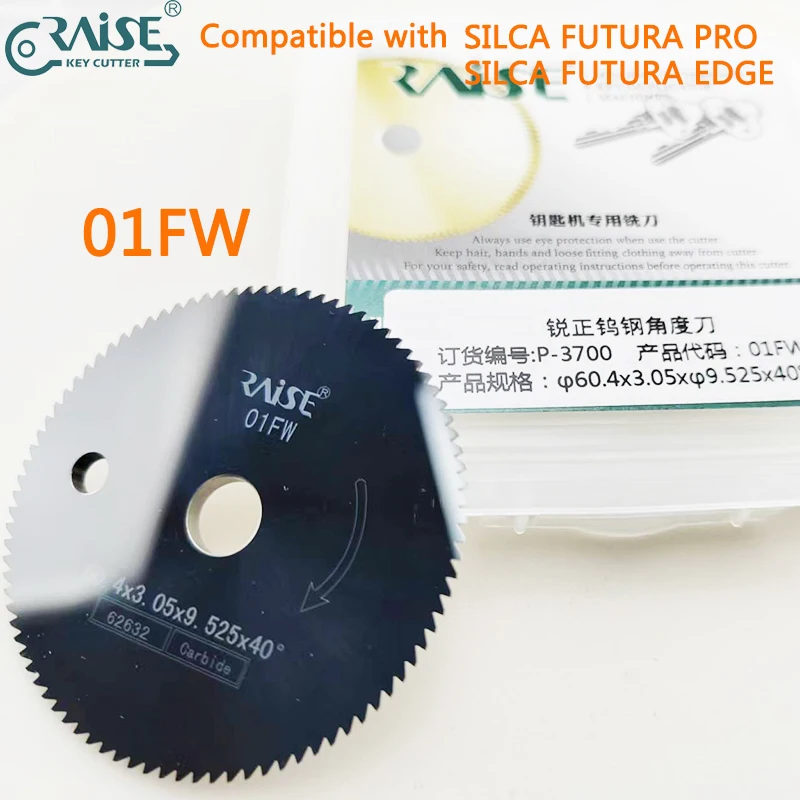 Milling Cutter 01F Compatible with SILCA FUTURA PRO FUTURA EDGE Key Machine For Edge Cut Keys Locksmith Tools