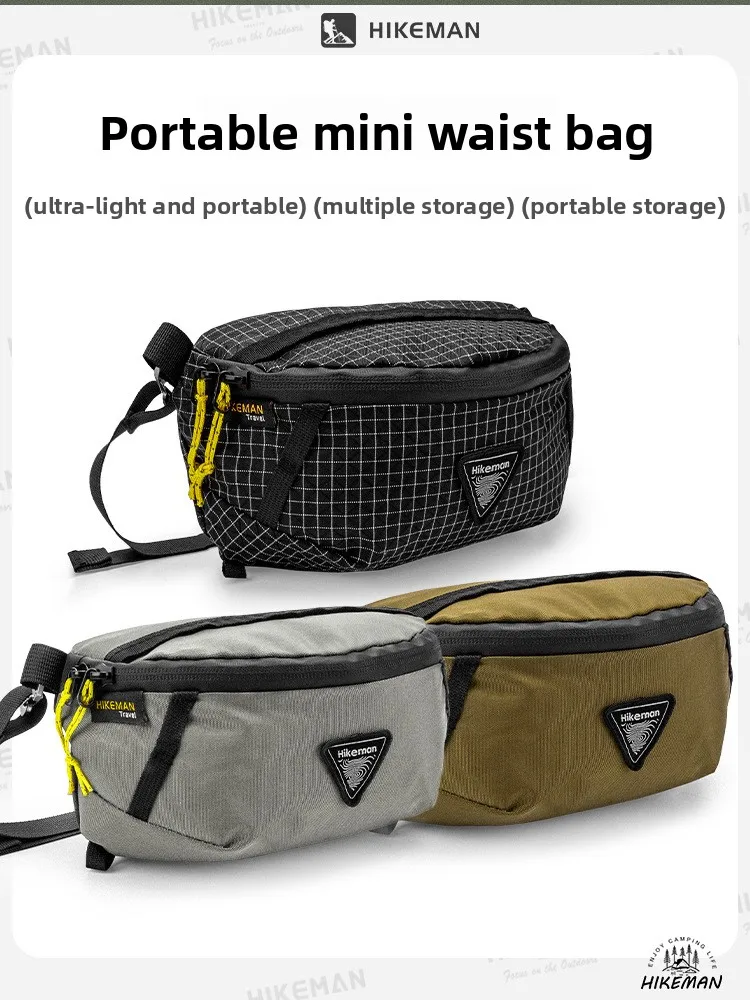 

Outdoor Sports Waist Bag Large Capacity Mountaineering Riding Lightweight Mobile Phone Bag Multi-functional Running Waist Bag