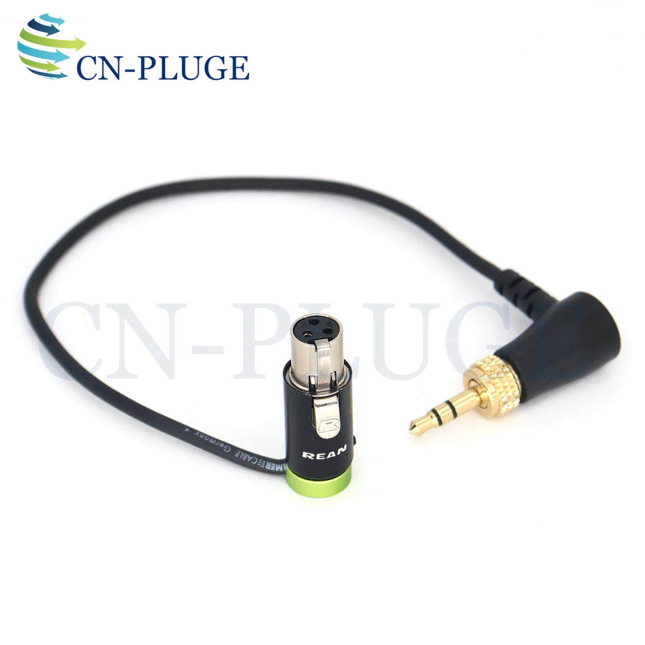 

TA3F Mini-XLR 3-Pin Female to Locking-3.5mm-TRS for Sennheiser EK 2000| Sony UWP| Sound Devices 633 688 Balanced Output Cable