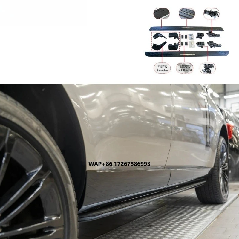 

Vogue Electric Side Step Fit for RR Vogue 2023- Year Running Board Power OE Style Electric Side Step Automobile Board for Vogue