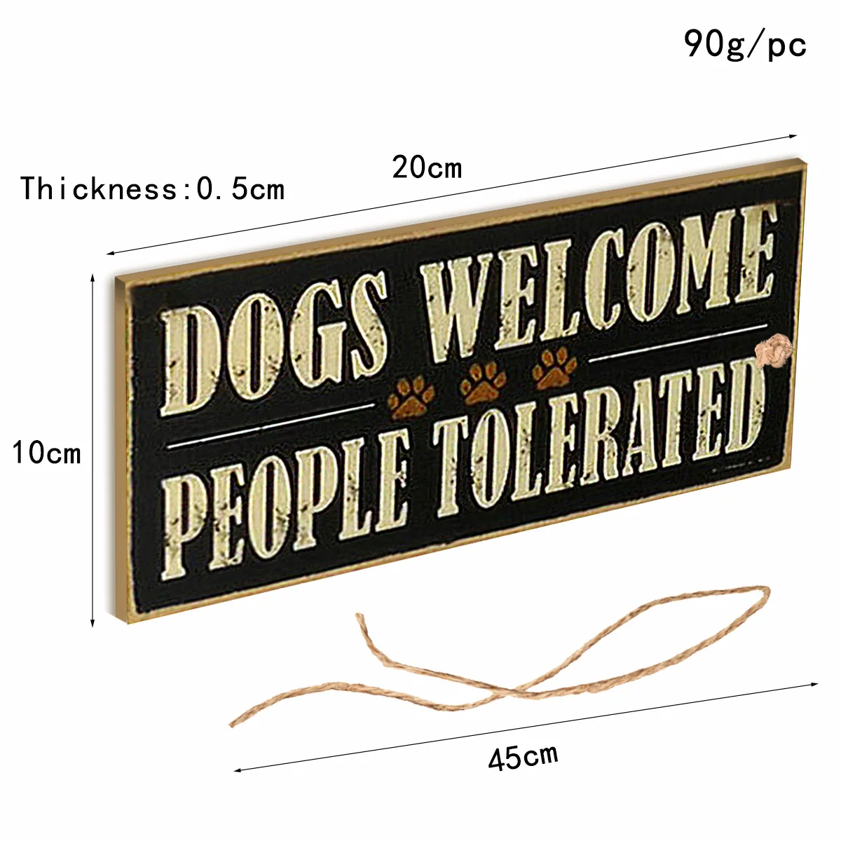 

2pcs Wooden Creative Letter Door Sign Hanging Plaque Welcome Hanging Sign Rural Decor Home Shop Wall nament
