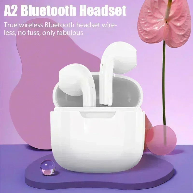 NEW Original A2 TWS Wireless Bluetooth Earphones Headphones Wireless Earphones Headset for Huawei Android Apple IPhone Earbuds