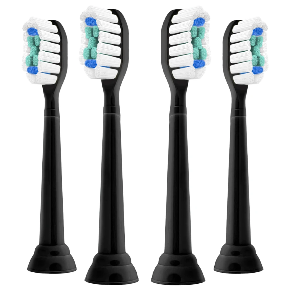 4 cabezales de repuesto Sonic compatibles con el cepillo de dientes eléctrico Philips Sonicare, repuestos profesionales para cepillos de dientes