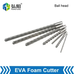 Foam Milling Cutter HSS Eps Eva Conical Ball End Milling Cutter CNC Milling End Mill Tool For Cnc Router Engraving Tool