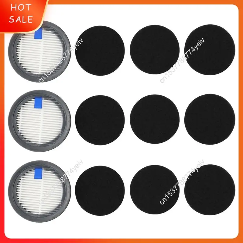 ตัวกรอง HEPA และตัวกรองฟองน้ำทดแทน, สำหรับอโฟดอน A200pro/A200, สำหรับ ORFELD B08/C10A/C10G, เครื่องดูดฝุ่นไร้สาย A62X