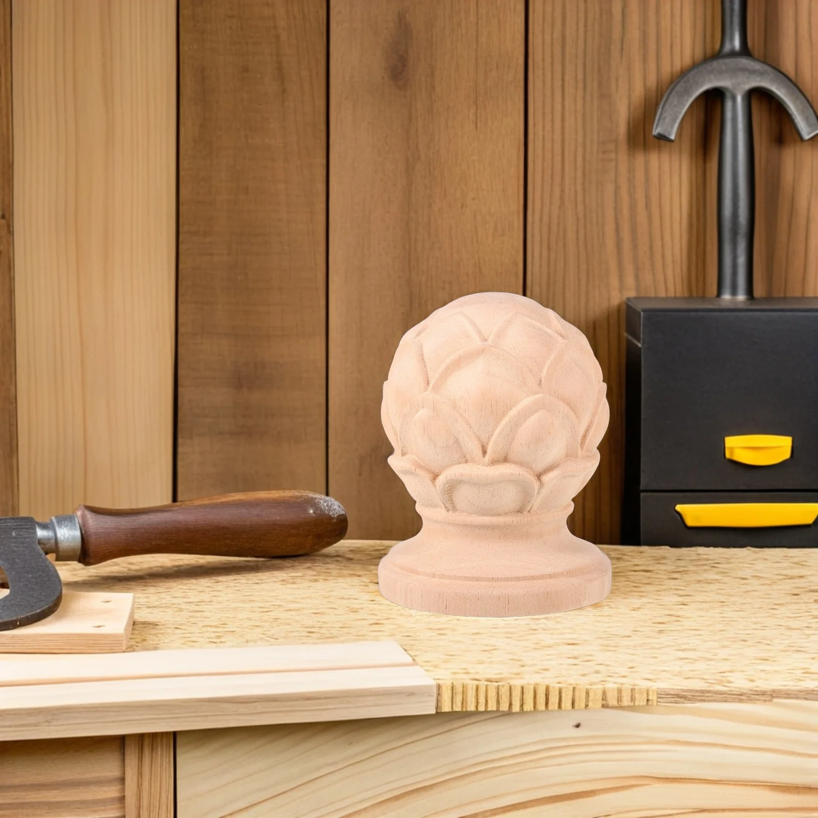 Европейский стиль, деревянная резная лестница