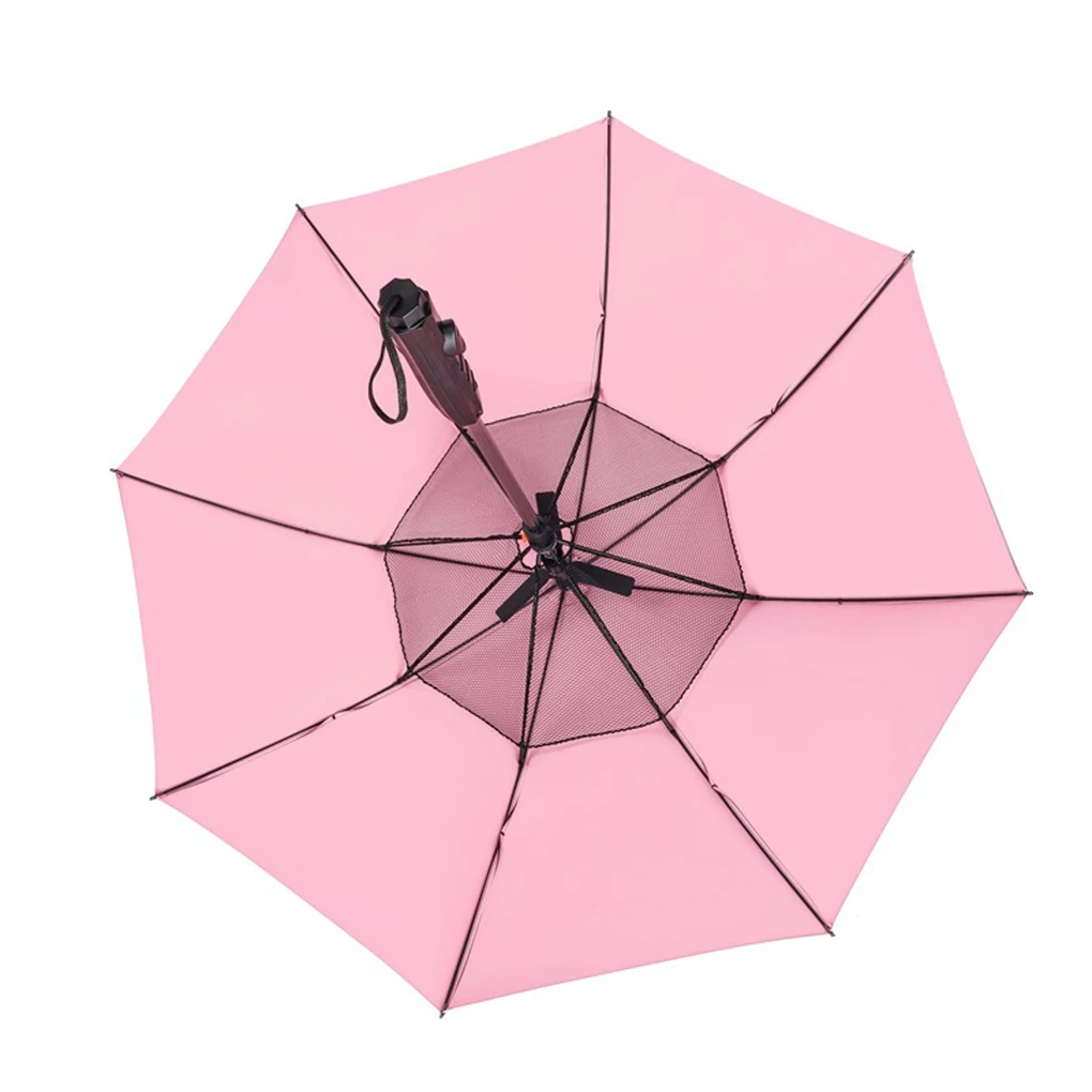 3 in 1 Fan Mist  Umbrella Uv Blocking Umbrella USB Charging Fan Umbrella Summer Cooling Sun Block Folding Umbrellas