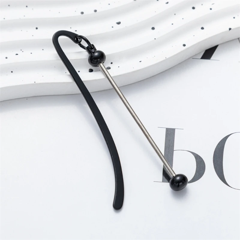 6x/Set Marcapáginas Creativos Marcadores Página con Cuentas Marcadores Hechos a Mano Marcapáginas con Cuentas Marcapáginas