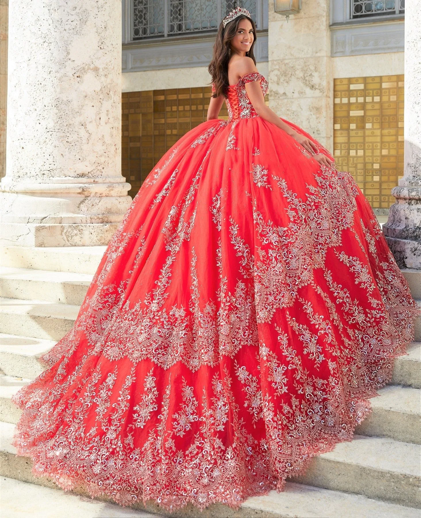 Teal Blue Charro Quinceanera Dresses Ball Gown Off The Shoulder Tulle Appliques Puffy Mexican Sweet 16 Dresses 15 Anos