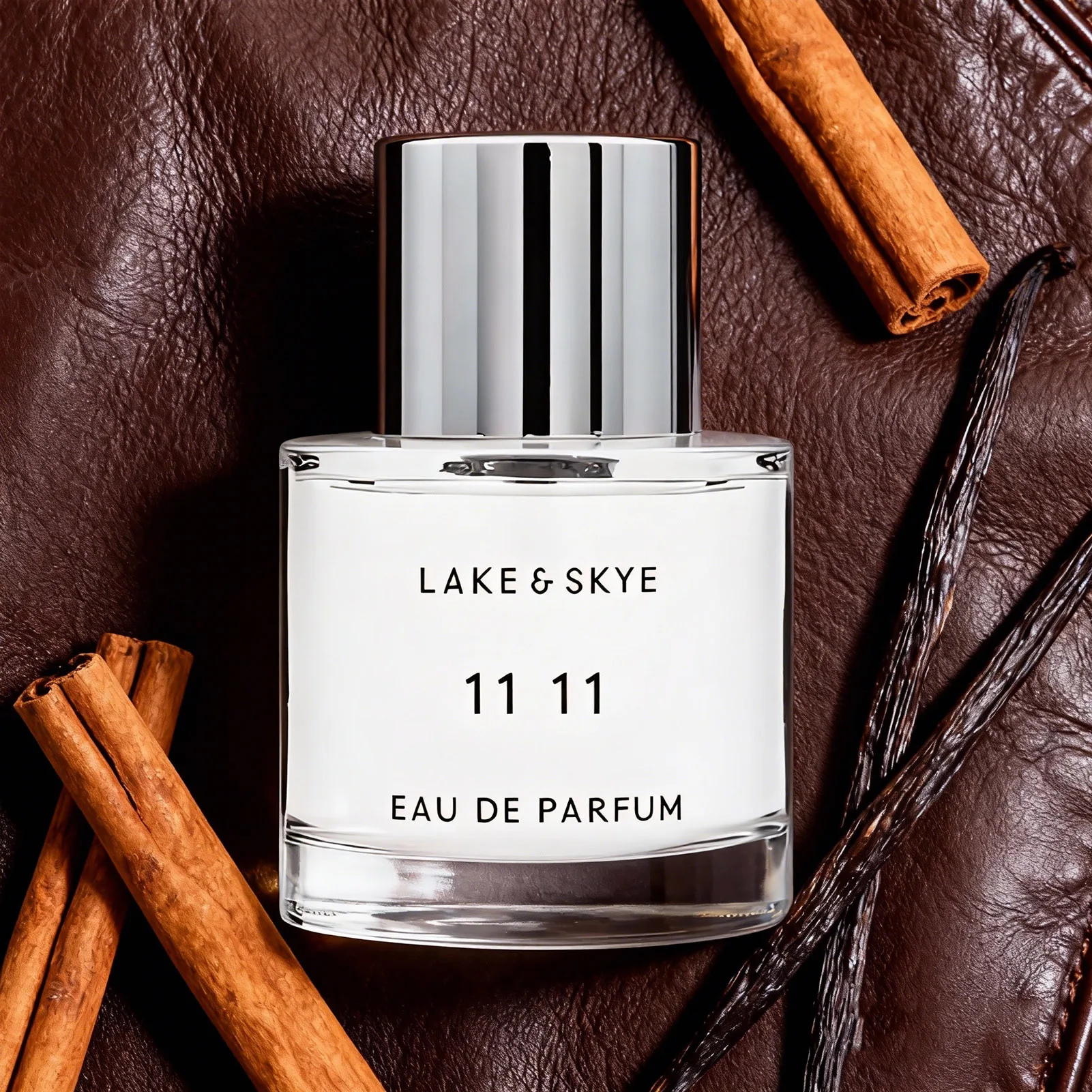 

Lake & Skye 11 11 Eau de Parfum Spray 1.7 Fl Oz – Unisex Sheer Musk Fragrance, White Amber & Driftwood Blend, Long-Lasting Airy