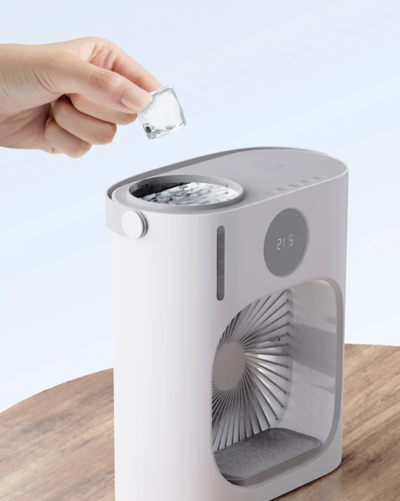 Portable USB  Air Conditioner Desktop Fans 900ml Air Cooler Water Cooling Spray Fan Desktop Humidification Fan Air Cooling