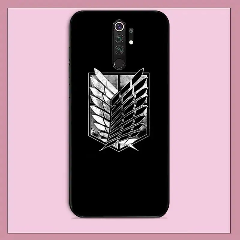 A-AttackS On T-TitanS Badge Phone Case For Redmi Note 4 X 5 A 6 7 8 Pro T 9 Pro 9S 10 Pro 11 Pro 11S 11Epro PocoM3pro