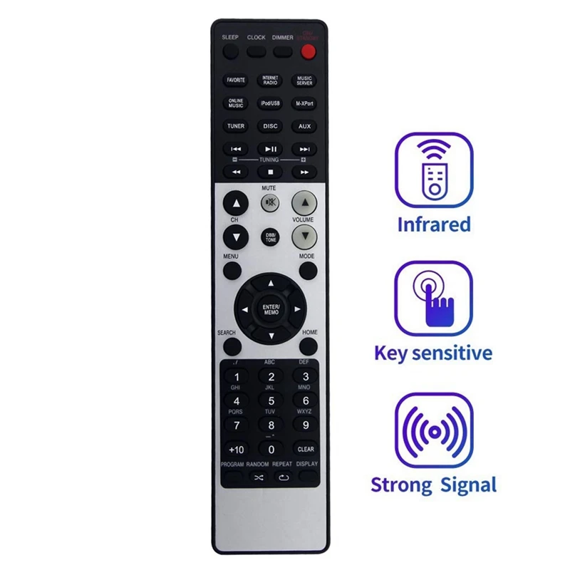 RC009CR Replace Remote For Marantz M-CR603 Network CD Receiver 307010079001M