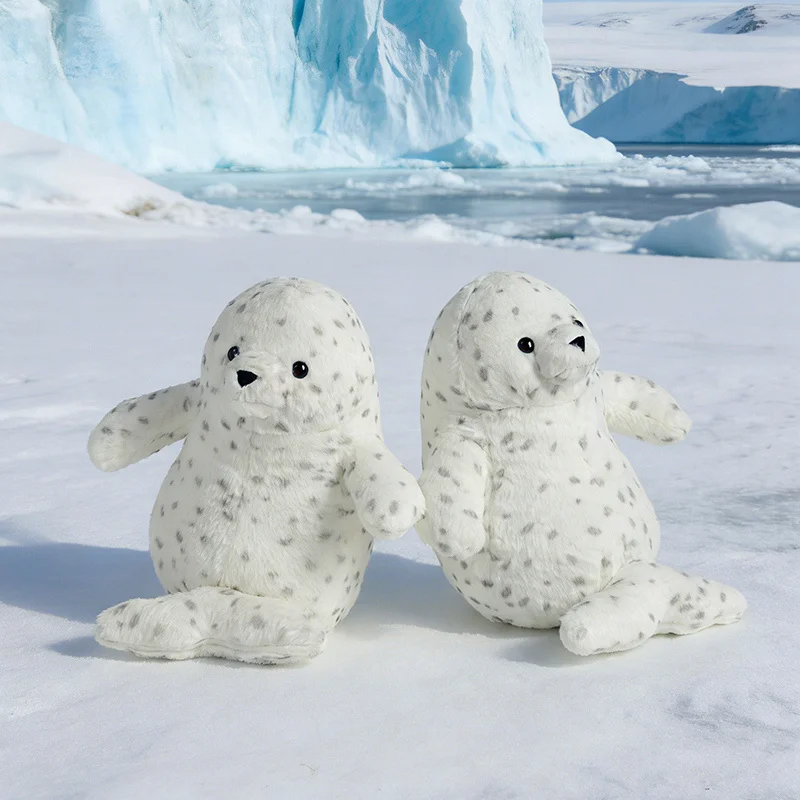 26 سنتيمتر Cuddly بقعة ختم ألعاب من نسيج مخملي العالم البحري لطيف ختم وأسد البحر محشوة الحيوان تحصيل المحيط لينة وسادة نوم هدايا الاطفال