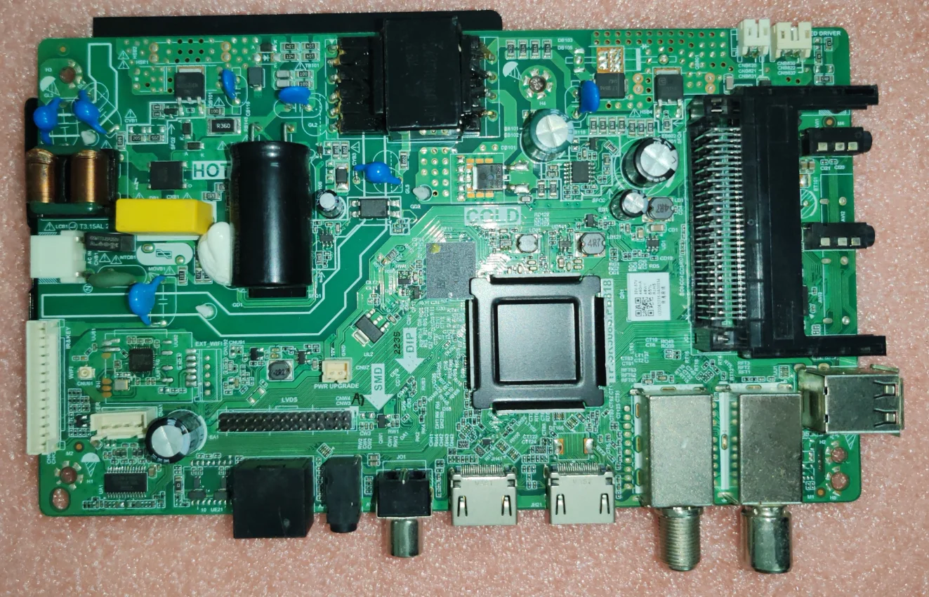 

TP.SK508S.PB818 4-core WiFi network TV motherboard with 1G+8G cache memory tested well