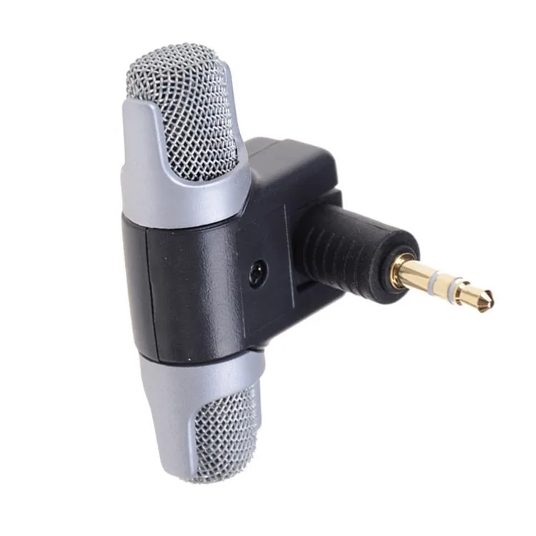 Mini 3.5mm Jack Microphone Stereo Mic For Recording Mobile Phone Studio Interview Microphone For Smartphone