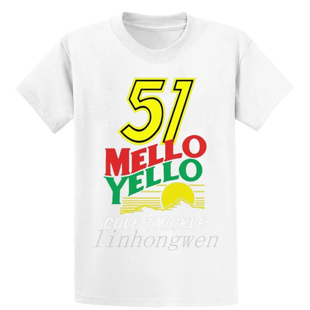 51 Mello Yello Days Of Thunder Tom Cruise Cotton T-Shirt Tee Shirt Summer Kawaii O Neck Designer Basic Solid Color Interesting