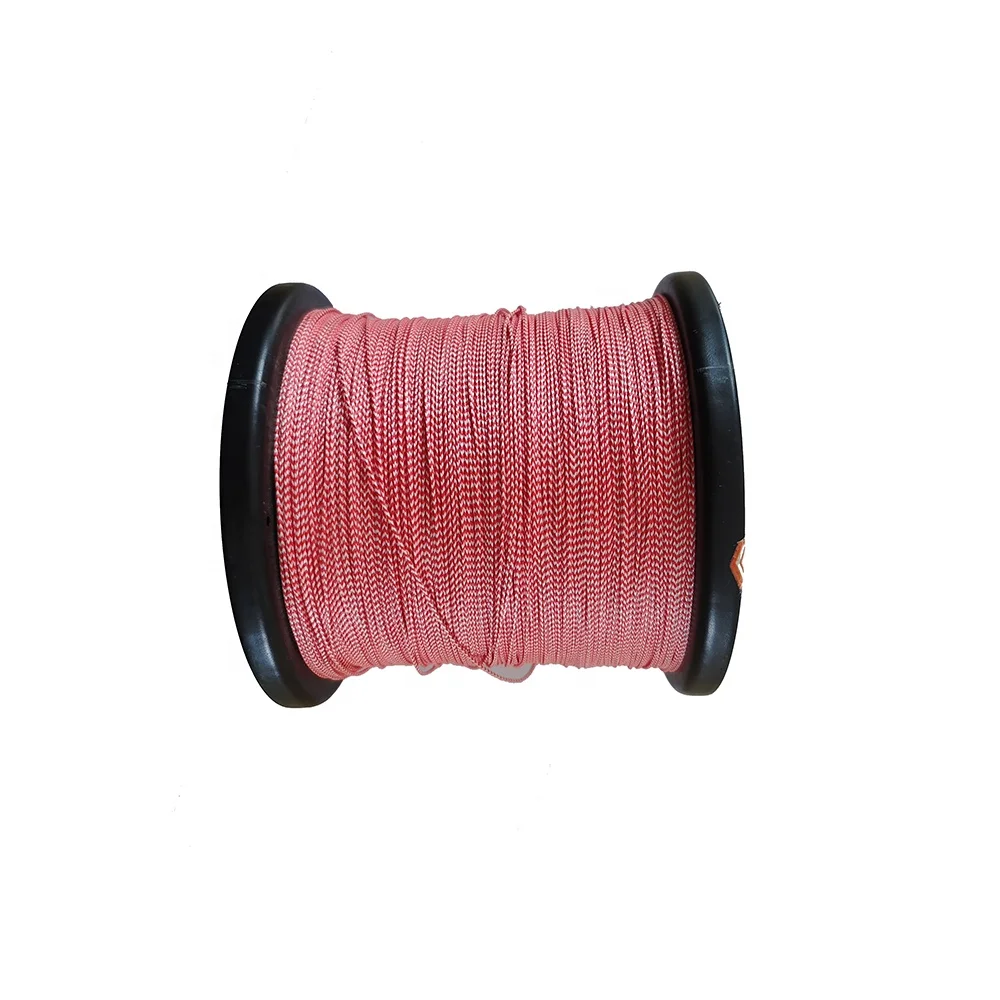 High Quality 8 Strand Braided Fishing Line Red and White, 800m 4008 Specification, Wear Resistant Fishing Tackle for Anglers