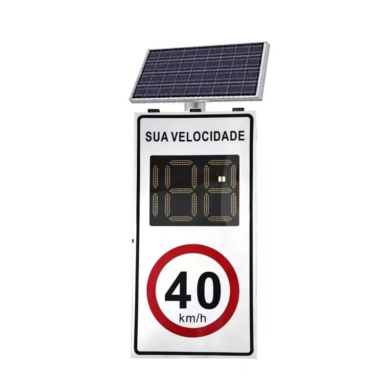 hot sale rader speed detector signs solar powered radar speed limit sign led speed radar signs