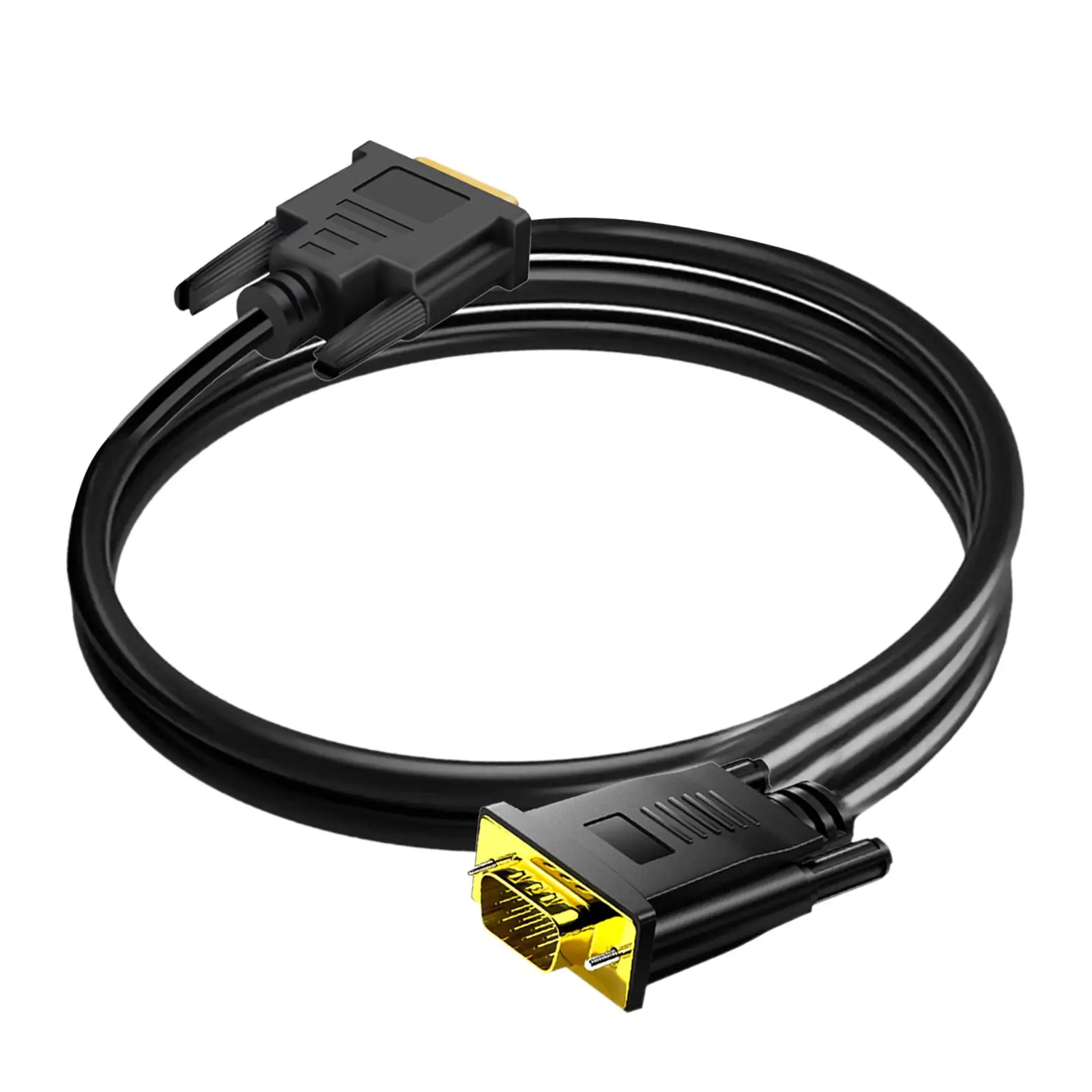 DVI 24+1 Dvi-D M to VGA Male Gold Plated Male to Male for Laptop HDTV PC