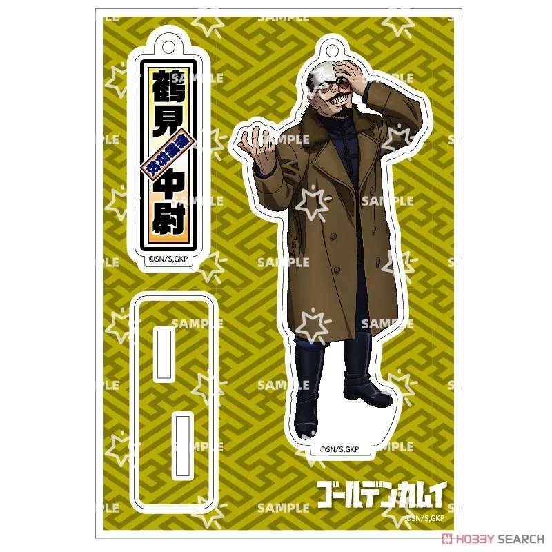 15M Double-Sided Golden Kamuy Anime Acrylic Stand Cosplay Saichi Asirpa Ogata Hajime Doll Anime Desktop Figure Model Toy Gifts