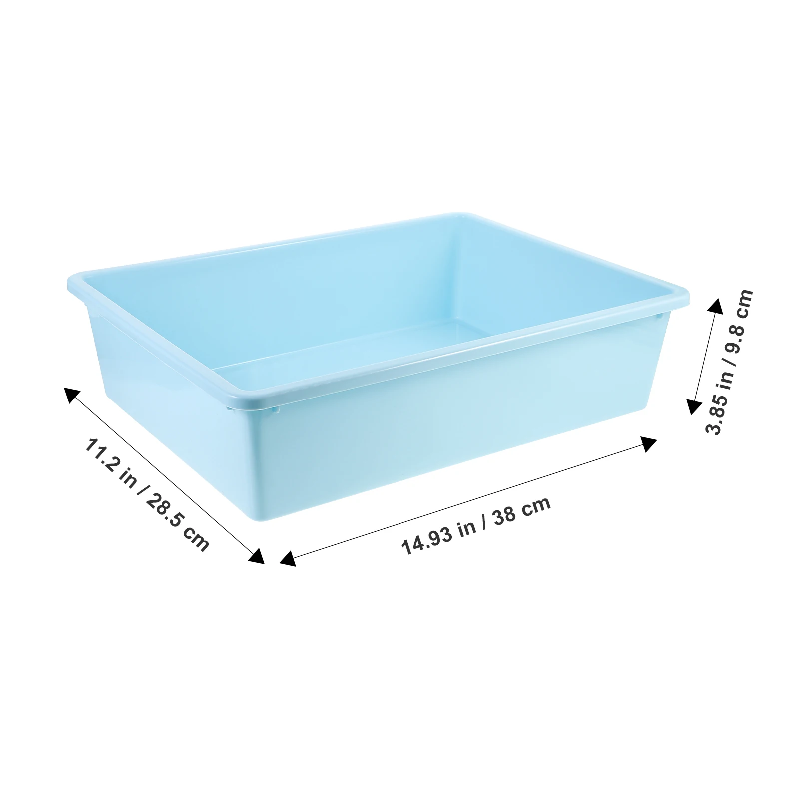 

Kit Open Kitten Litter Box Low Entry Type Large Capacity Easy Clean Open Type Kitten Toilet Pet Toilet Pet Supplies