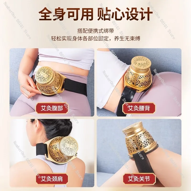 مجموعة الكى المحمولة، مجموعة الحجامة الوخز بالإبر لكامل الجسم للسبا المنزلية والاستخدام الاحترافي #4