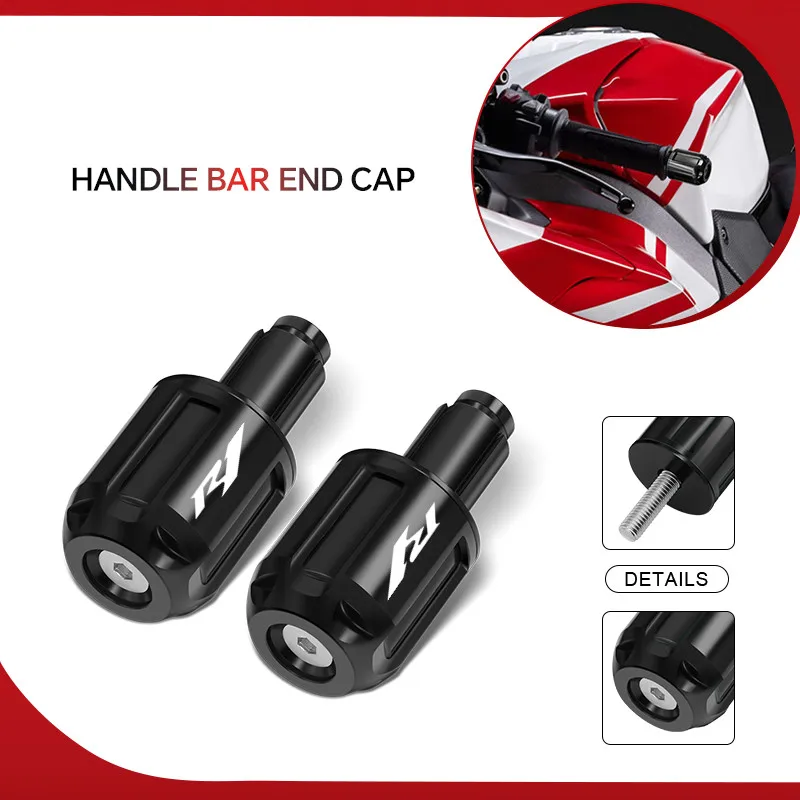 Hot-selling Handle Grips For YZF-R1 R1M YZF-R3 YZF-R25 YZF-R15 Handle Bar Grips Plugs Anti Silder Cover r1 r3 Motorcycle