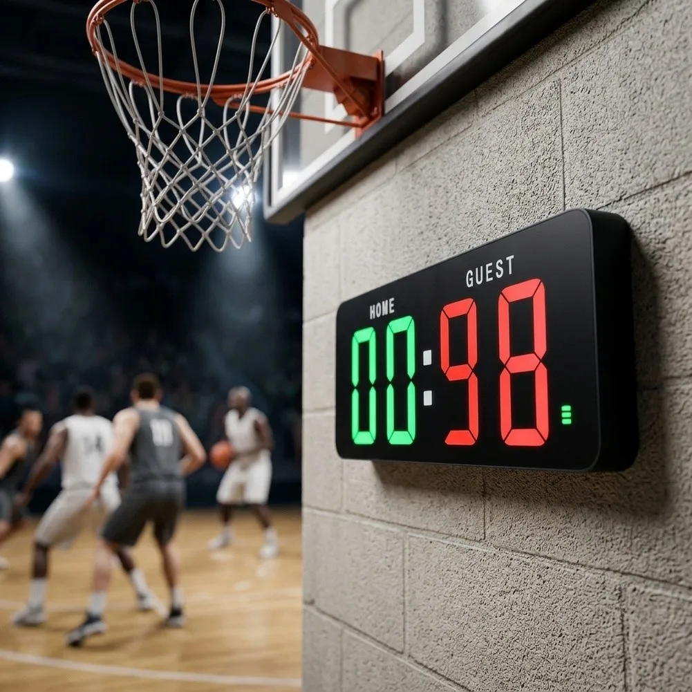 Rechargeable LED For Scoreboard with Remote for For Score Tracking and Timing in Recreational and Competitive Play