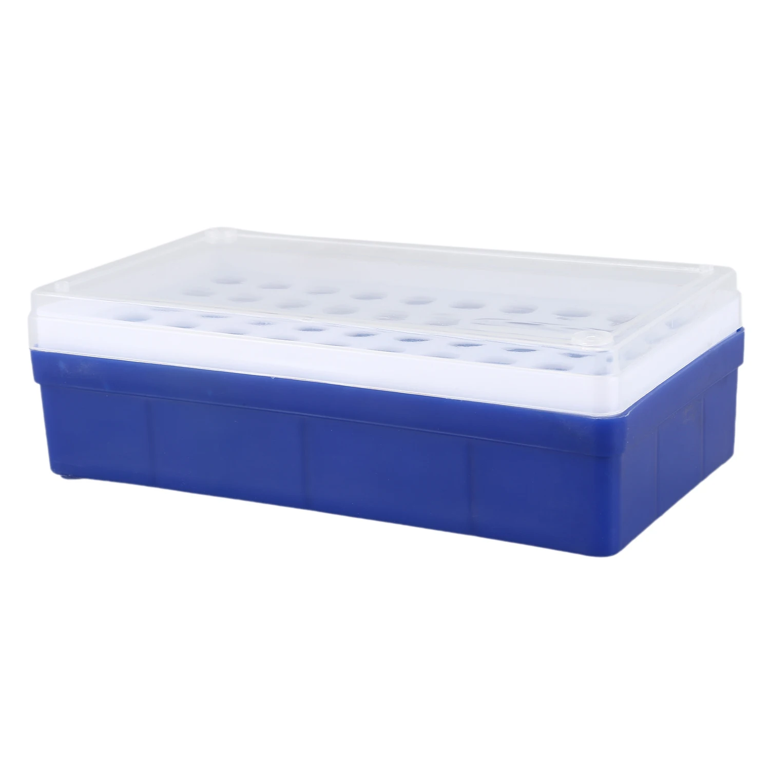 Laboratory Lab Plastic 50 Sockets 1.5ml Centrifuge Tube Stand Holder Box