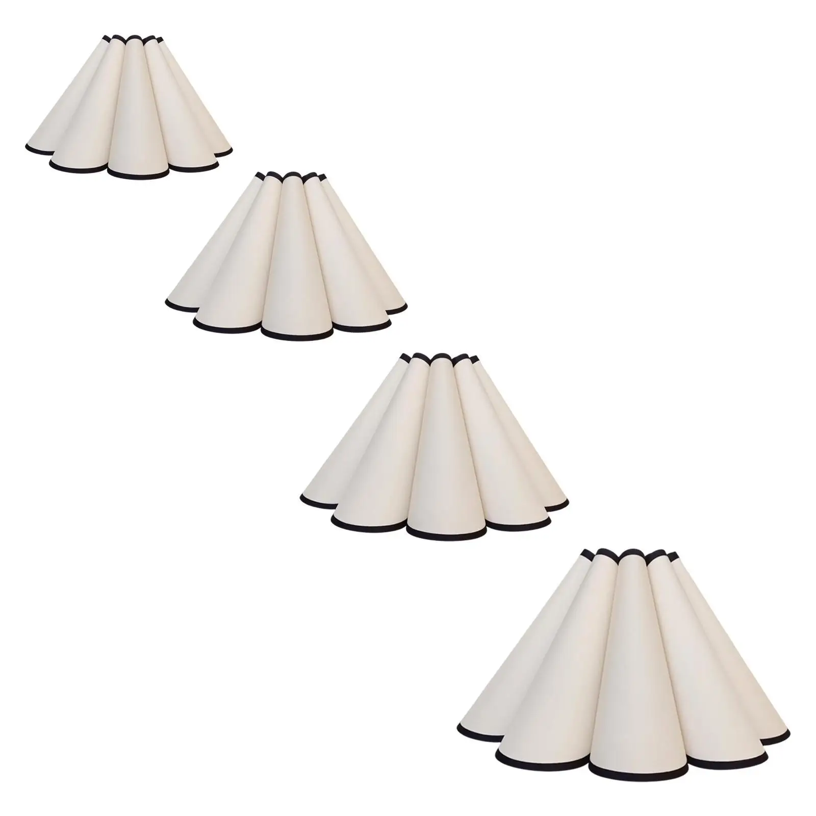 Petal Cloth Lamp Shade Pendant Light Shade Decorative Lamp Cover Light Cover for Floor Lights Bedroom Home Decoration Bedside