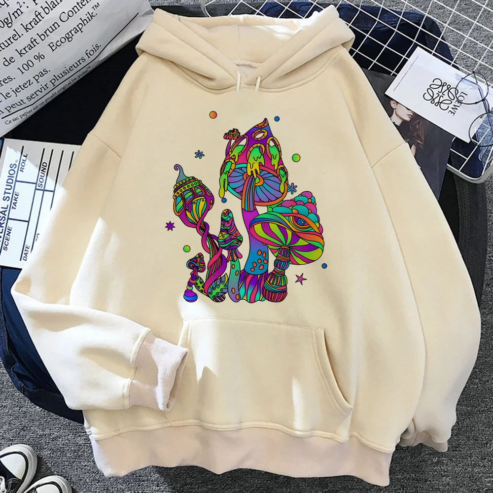 

Psychedelic Alien hoodie youthful patterned harajuku soft fabric clothes for teens pullover soft fabric funny graphic designer