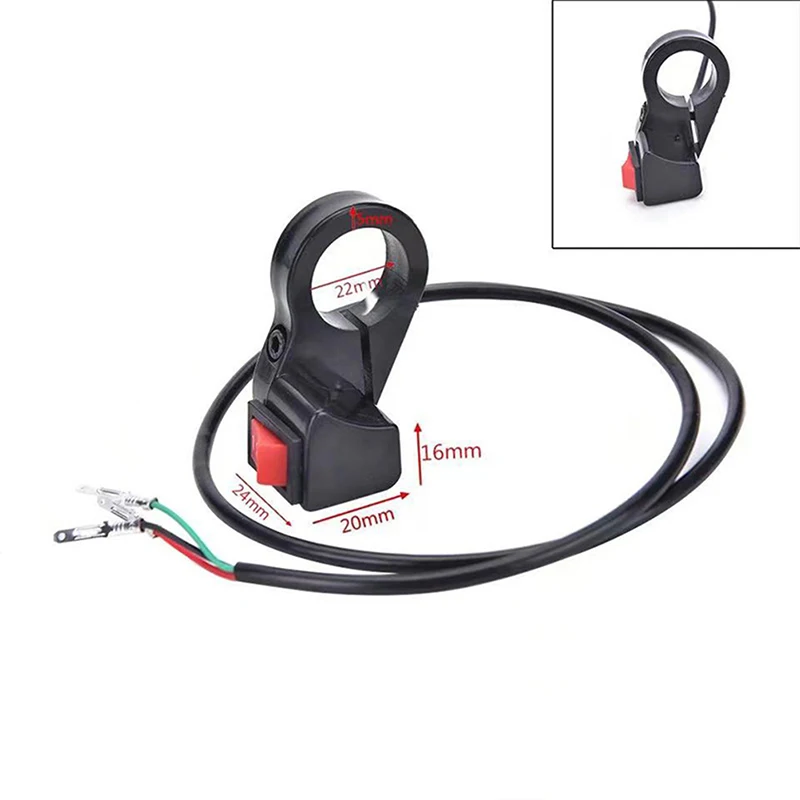 Electric 3 Speed Module Handlebar 3 Gears Switch Shift for Motorcycle E-bike Scooter Switch Universal Button