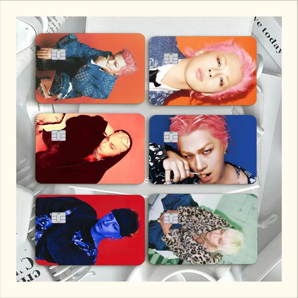 Singer T-TAEYAN-G   Waterproof Film Skin Cover Credit Card Stickers Debit Front Bank Bus Pass
