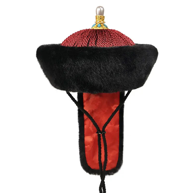 

Qing Dynasty Female Hats Ancient Vintage Princess Empress Headgear Palace Cosplay Studio Photography Wedding Bride Headwear