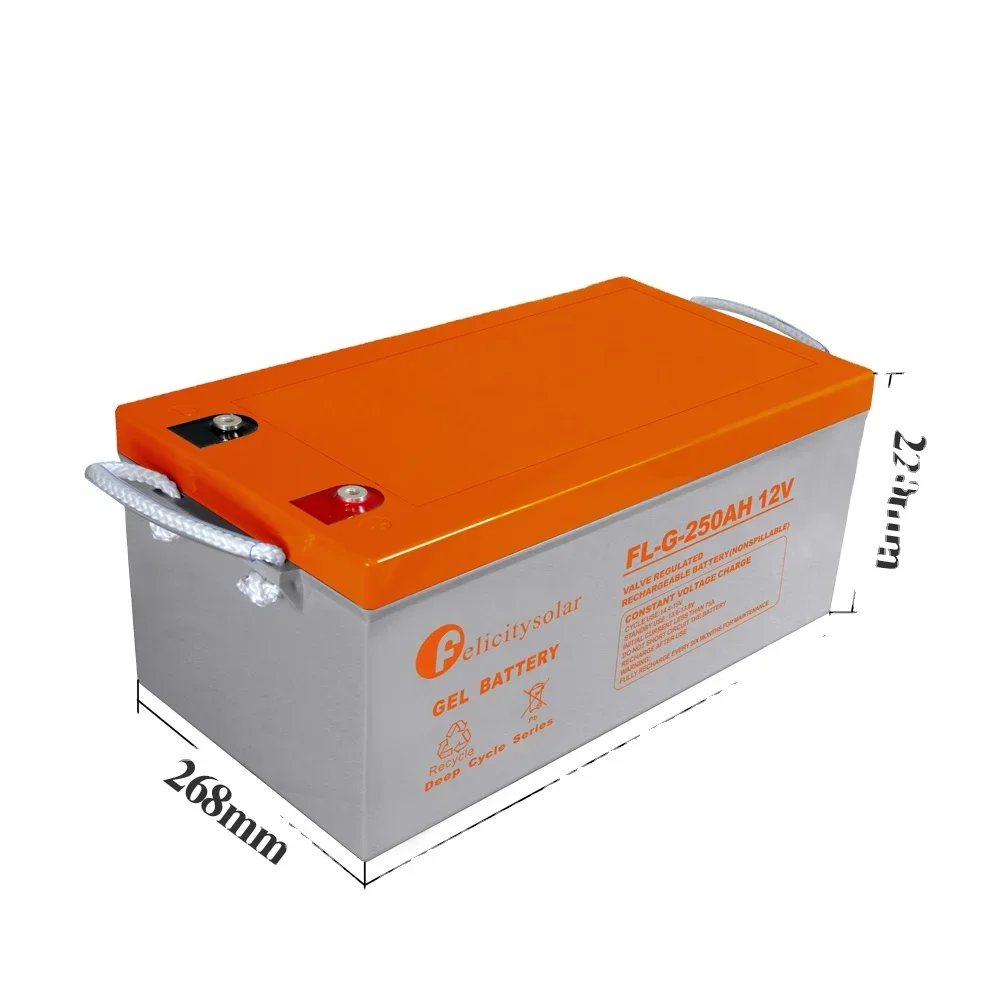 for Felicity Solar Rechargeable Lead Acid Storage Battery GEL Series 12v 70Ah~250Ah